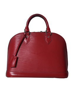 Alma PM, Epi Leather, Red, FL5112 (2012/13) Clochette, Lock, Keys